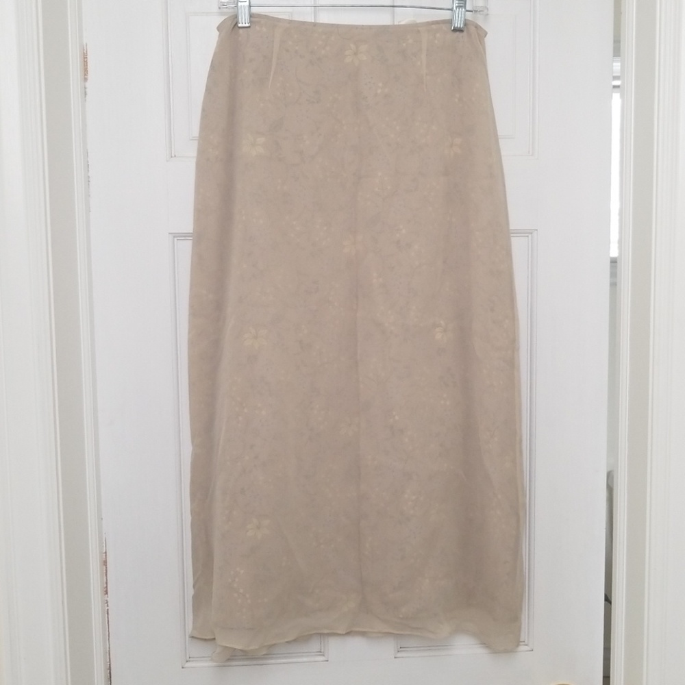 ISDA & CO silk skirt size 6